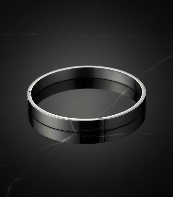 Silver Locking Kada – Men’s Jewellery – Anti-Tarnish, Non-Fading