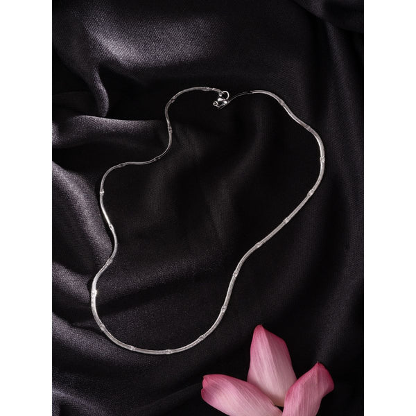 Silver Minimal Chain Necklace – Women’s Jewellery – Anti-Tarnish, Non-Fading