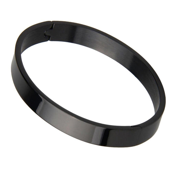 Black Locking Kada – Men’s Jewellery – Anti-Tarnish, Non-Fading