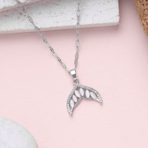 Mermaid Tail Pendant Necklace – Anti-Tarnish, Non-Fading Jewellery