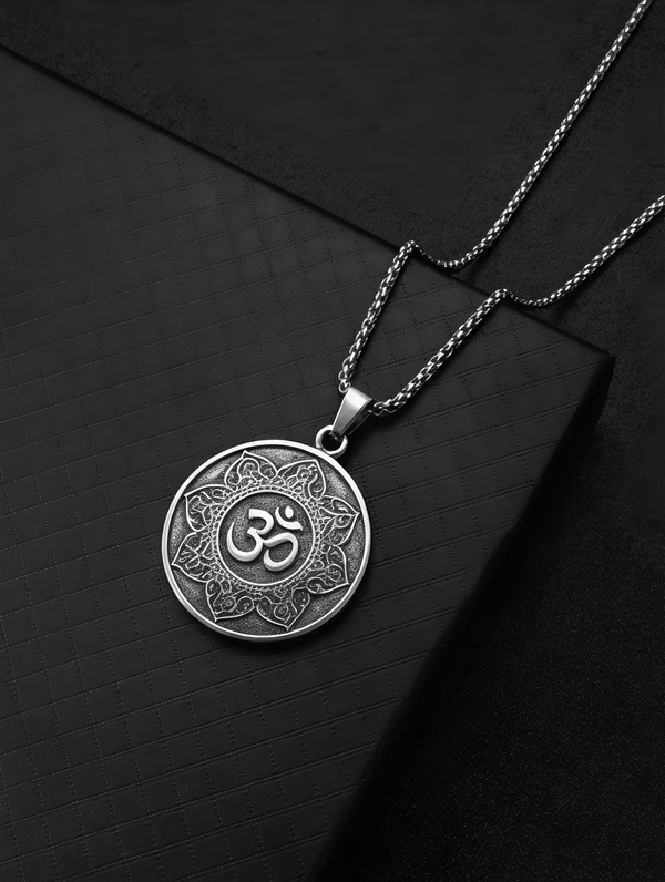 Om Pendant | Anti-Tarnish | Non-Fading | Pendant Necklace for Men