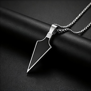 Dagger Pendant (Black) | Anti-Tarnish | Non-Fading