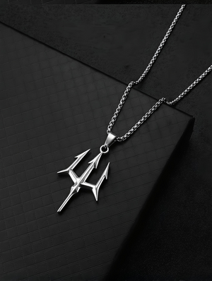 Trishul Pendant | Anti-Tarnish | Non-Fading | Pendant Necklace for Men