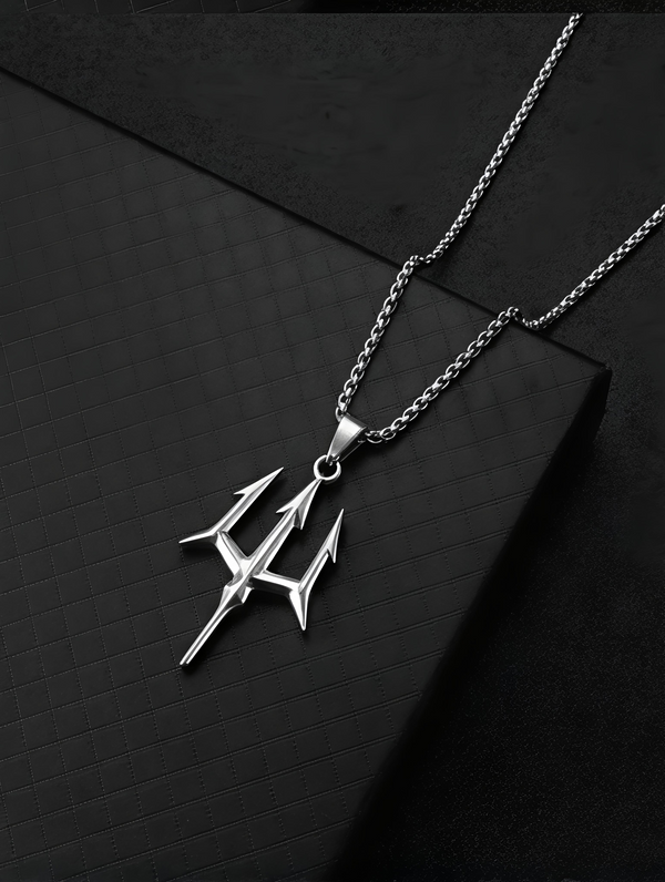 Trishul Pendant | Anti-Tarnish | Non-Fading | Pendant Necklace for Men